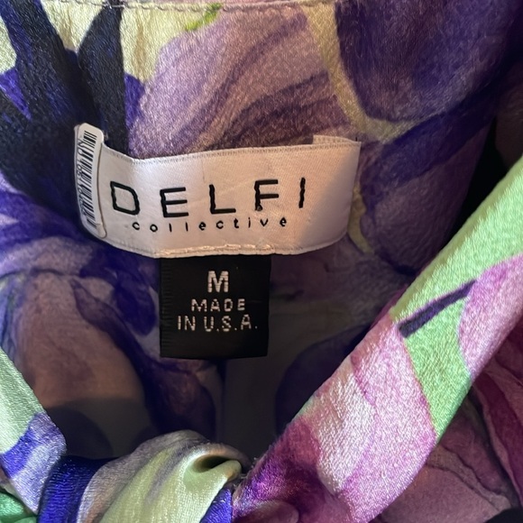 Anthropologie Delfi Quinn Pleated Dress - Picture 3 of 5